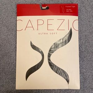 Capezio Ultra Soft Footed Tights #1915 Black XXL